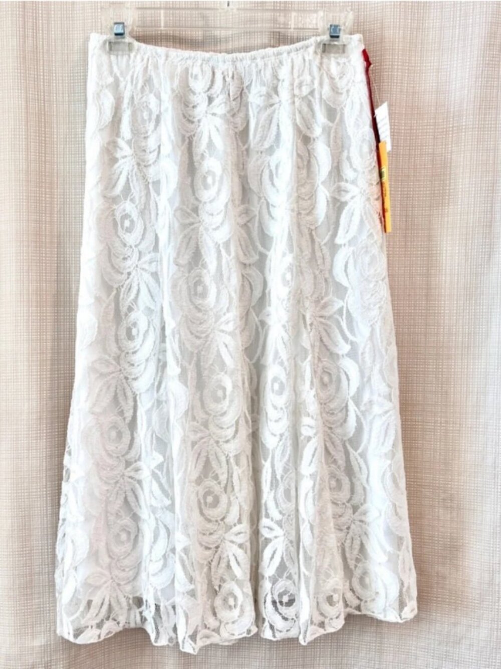 NWT Ruby Rd. Y2k Semi Sheer Romantic Fairycore Lace Skirt Festival Princesscore
